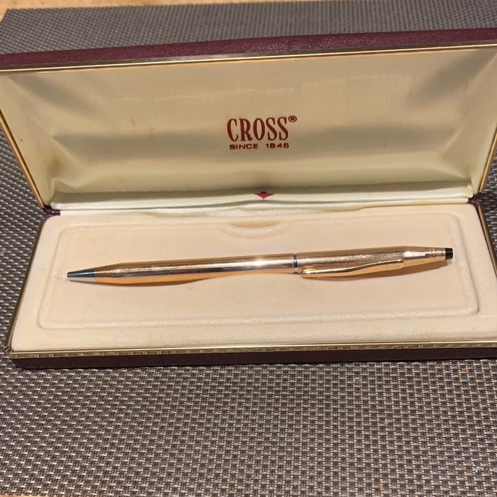Vintage Cross Classic Century Ballpoint Pen - 1/20 14KT Rolled Gold